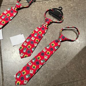 Kids Jason Scott by Imp Christmas Polyester Neck Tie - adjustable - super easy!